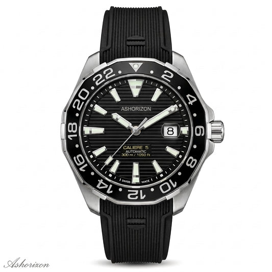 Voyager Silicone Strap Sports Watch