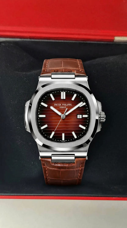 Patek Nautilus Leather Master Lock