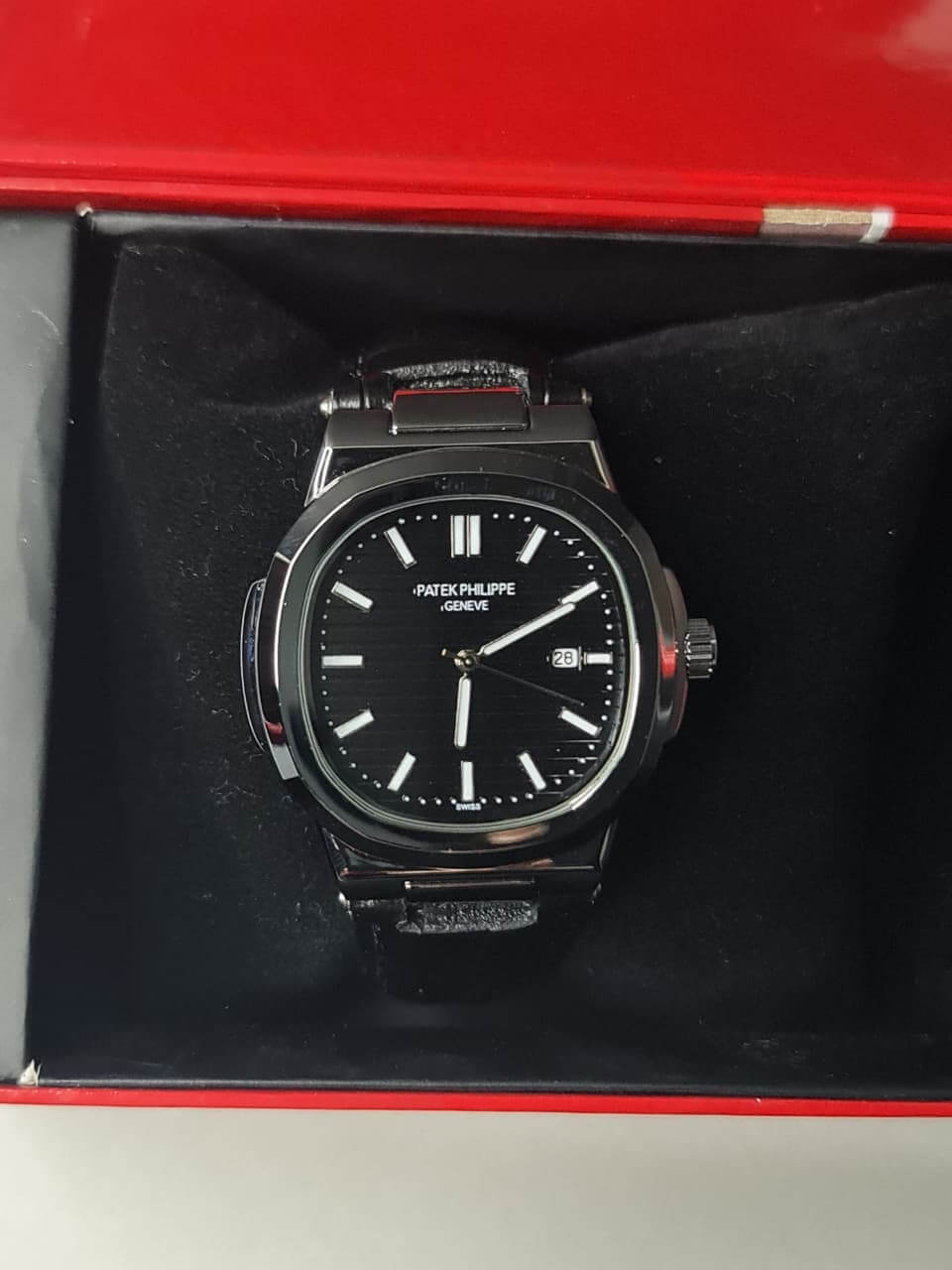 Patek Nautilus Leather Master Lock